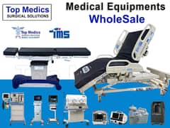 Stretcher trolley /Ventilator/Cardiac Monitor /Section machine/ICU bed