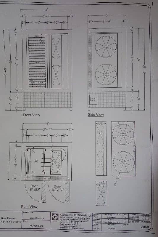 Blast Freezer For Sale 5