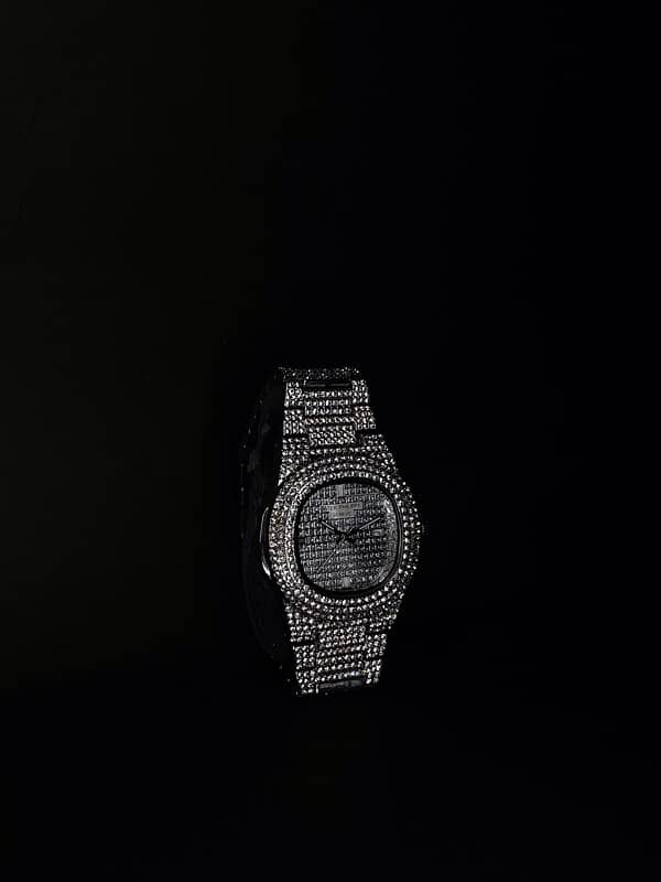 P. P watch iced dot 0