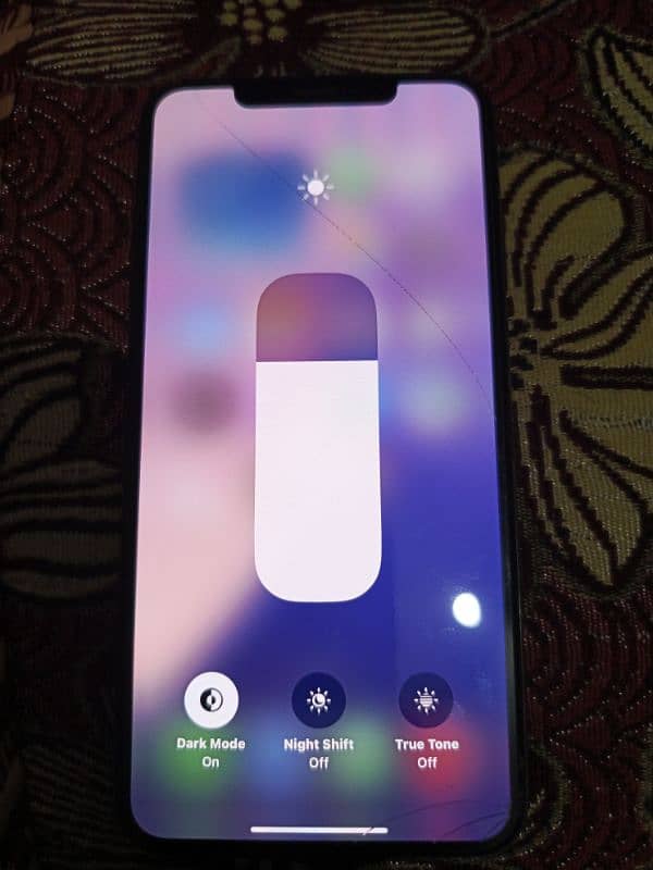 i phone xs max non pta front crack ha baqi no open repair 79 battery 7