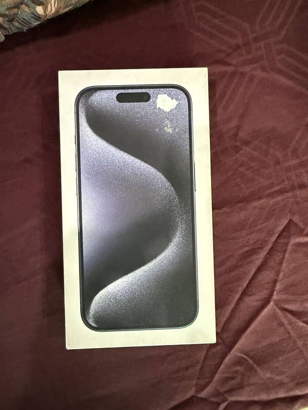 Iphone 15 pro Pta approved 256gb 4