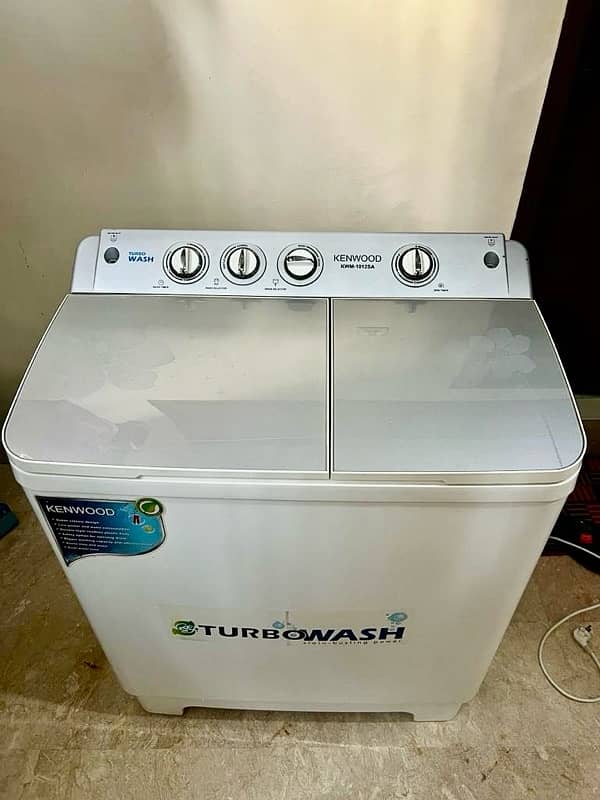 kenwood glass door washing machine (twin tub) 0