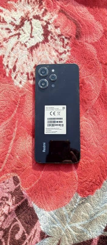 redmi 12 full 10/10 condition with box and all accessories. 0