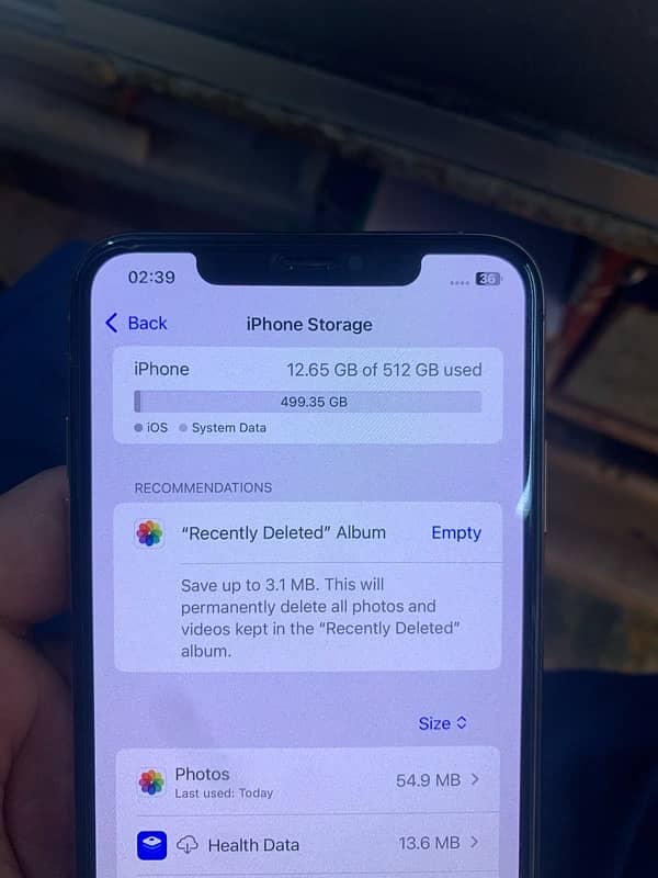 i phone xs max non pta 512 gb 7