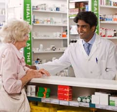 Looking for a job as pharmacy salesman or dispensar