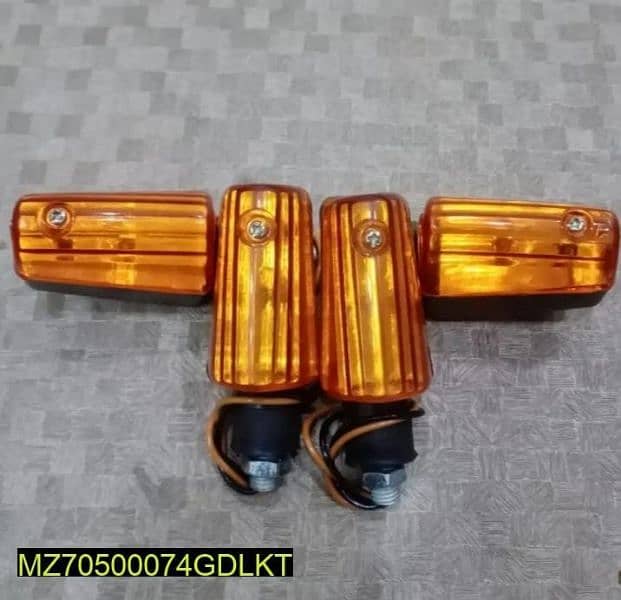 4 pcs straight indicator lights 2