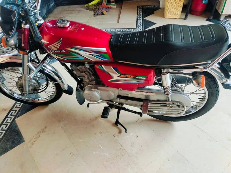 Honda 125 Model 2023 used like new 0