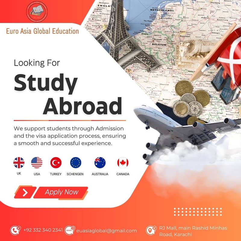 Study Abroad USA UK CANADA ITALY TURKEY 0