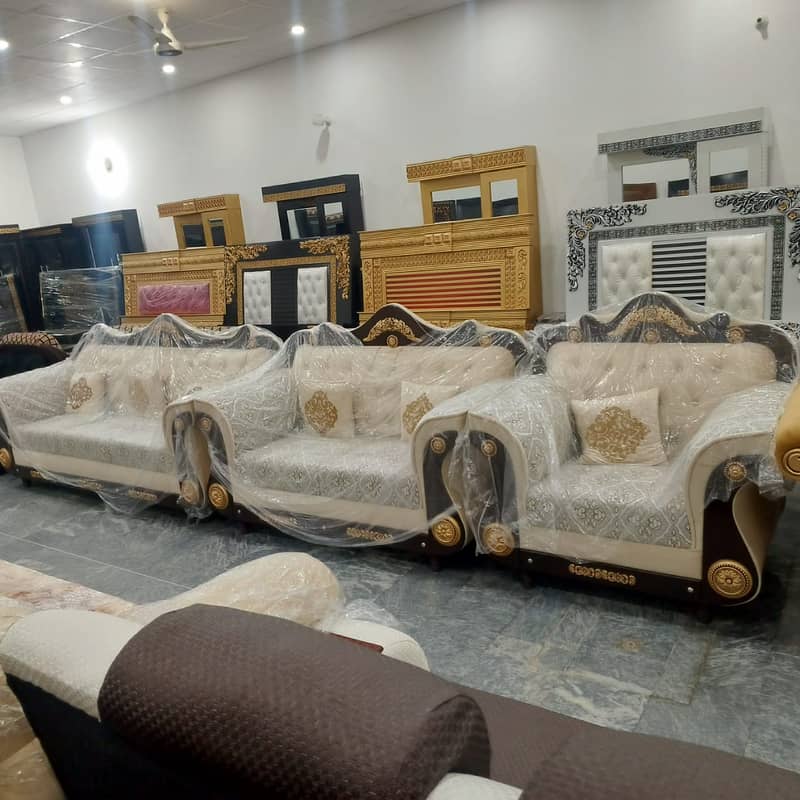 Corner sofa set/L shaped sofa set/Sofa set/6 seater l shape sofa 16