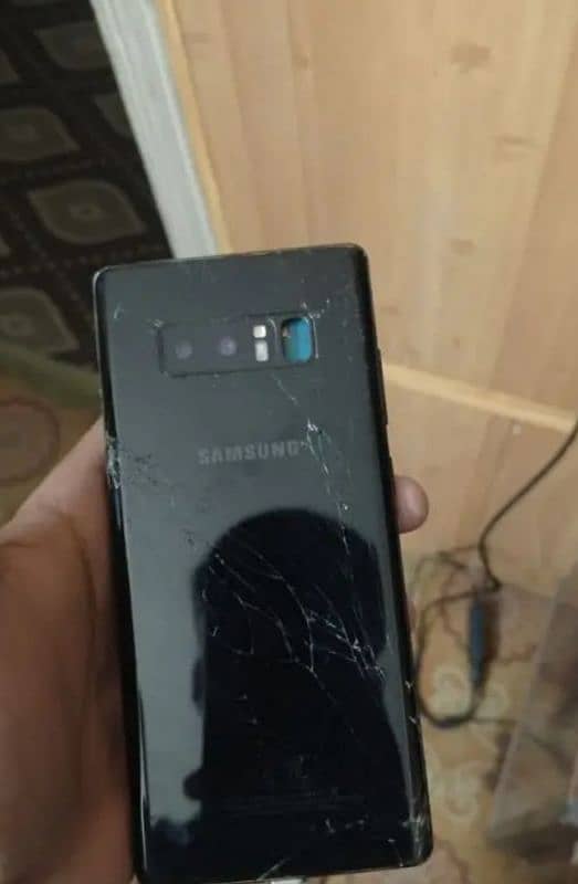 sumsung note 8 board and battery 0