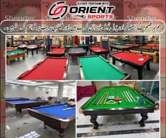 SNOOKER TABLES | POOL TABLE | BILLIARD | 5*10 | 6*12 | FOR SALE ISB