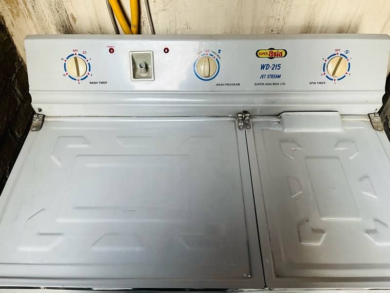 Super Asia Washing machine WD-215 1