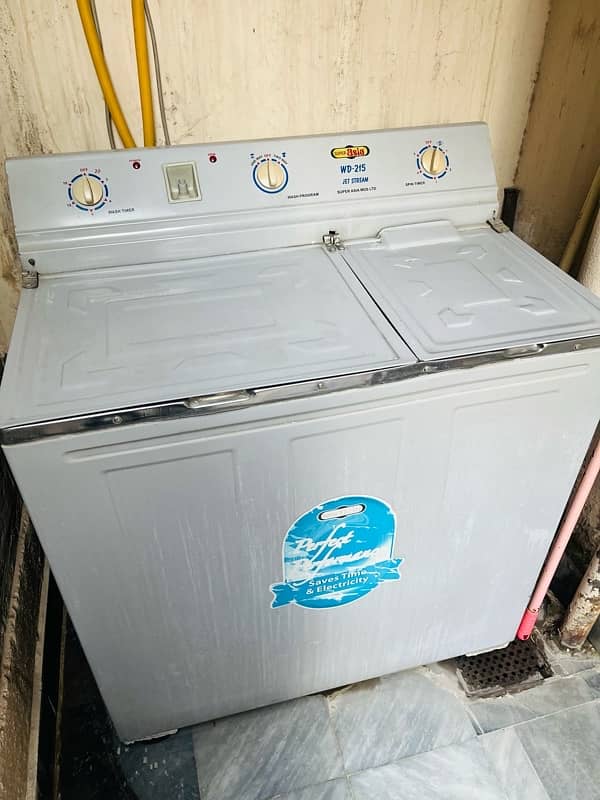 Super Asia Washing machine WD-215 0