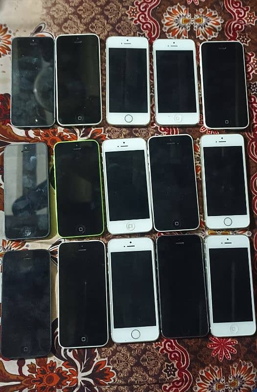 iphone5 5c 5s non pta pack sets read details exchange possible also 1