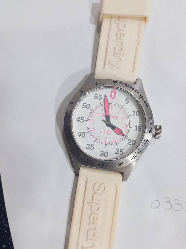 Super dry Sports Quartz watch with silicon strap 2