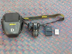 Nikon d3400 with Af-p 18-55mm VR lens(only sale)