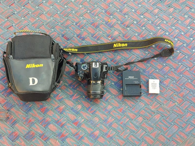 Nikon d3400 with Af-p 18-55mm VR lens(only sale) 0