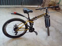 Brand new lazer star cycle single frame and foldable