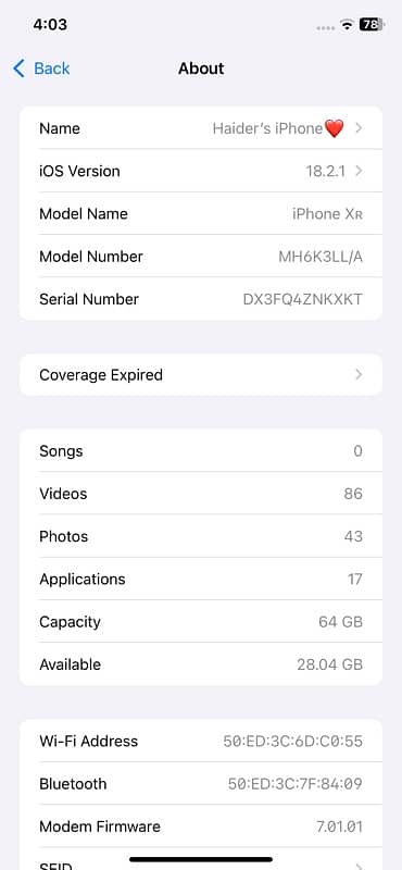 Iphone XR 64gb non pta non active jv 4