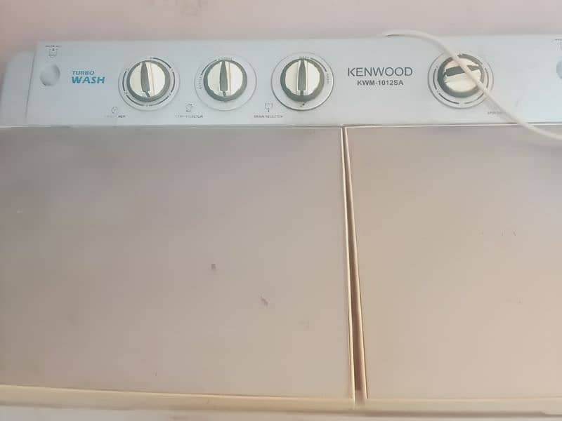 Kenwood turbo wash machine with Drayer 0