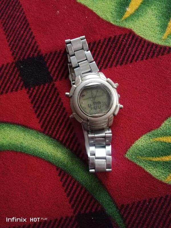 watch Digital & Analog Watch 2N1 2