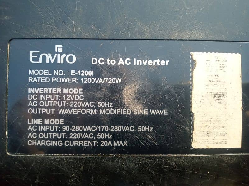 Enviro E-1200i UPS 2