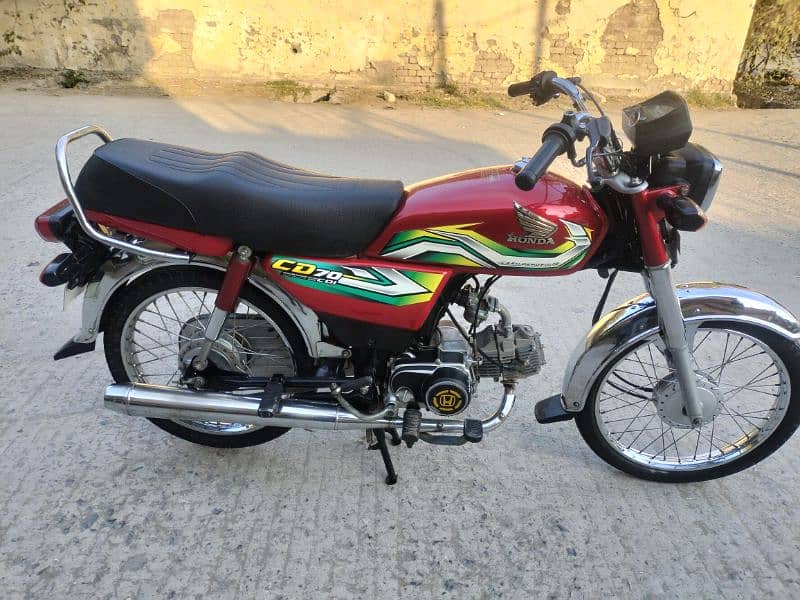 Honda CD 70 model 2023 Rawalpindi number 03055228242 3