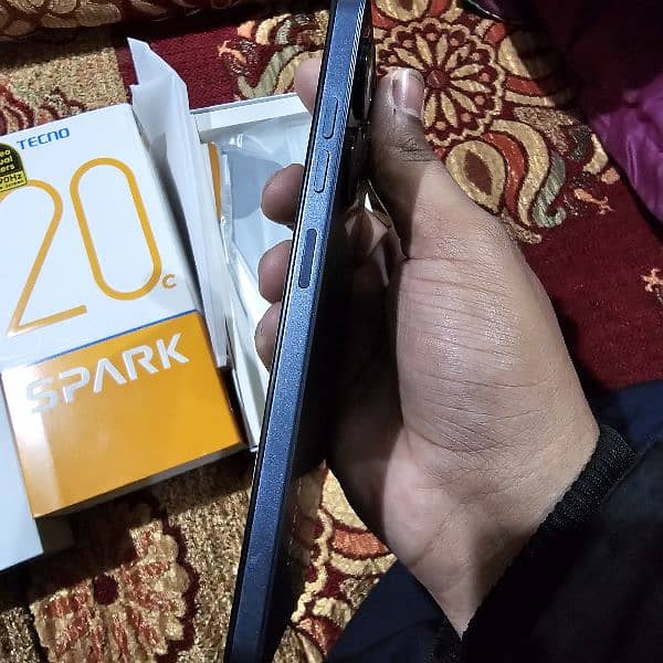 tecno spark 20c complete box all accessroies 5