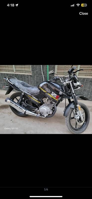 Yamaha YBR 125G APL-4 Black 0