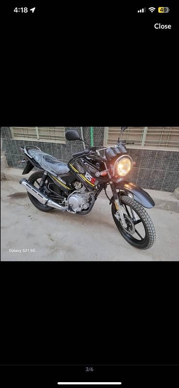 Yamaha YBR 125G APL-4 Black 2