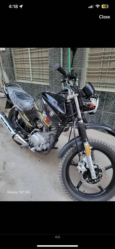 Yamaha YBR 125G APL-4 Black 4