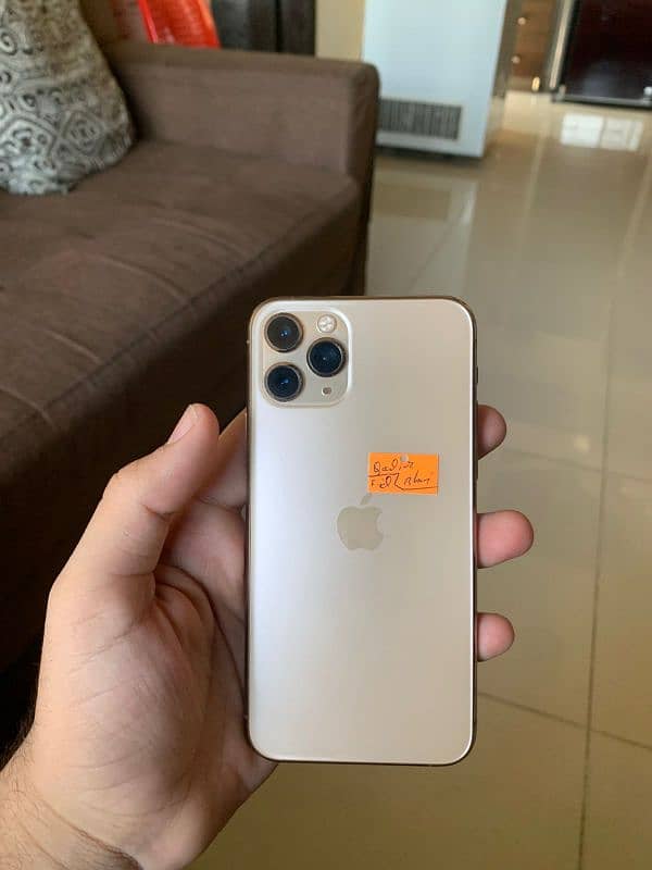 iPhone 11 Pro PTA APPROVE GOLDEN COLOUR 256GB 0