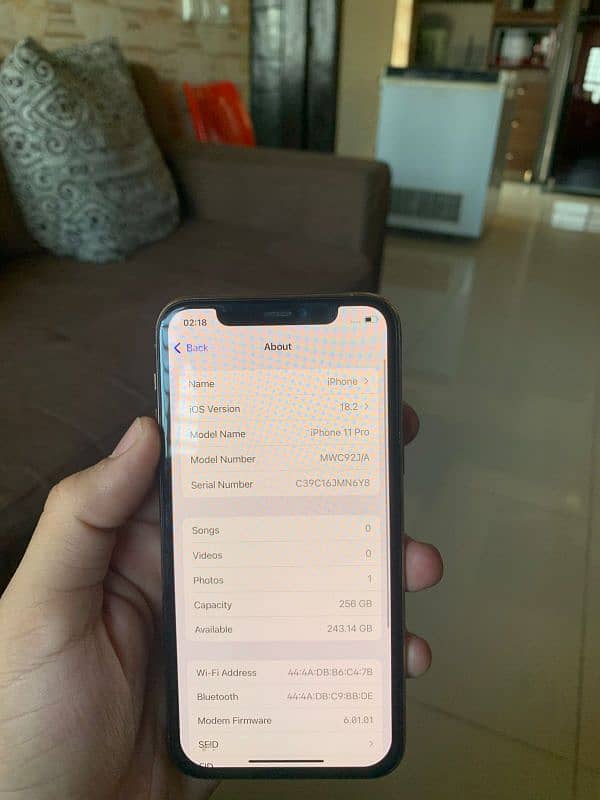 iPhone 11 Pro PTA APPROVE GOLDEN COLOUR 256GB 6