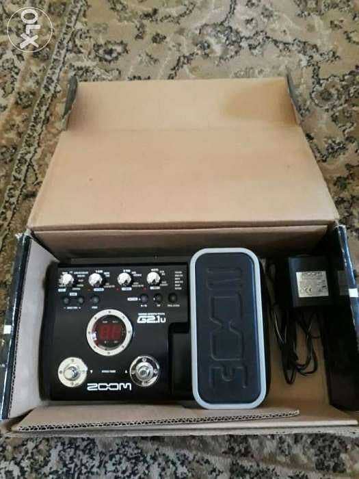 Zoom G 2.1 U Guitar Effect / Guitar Processor / Guitar Pedal 4