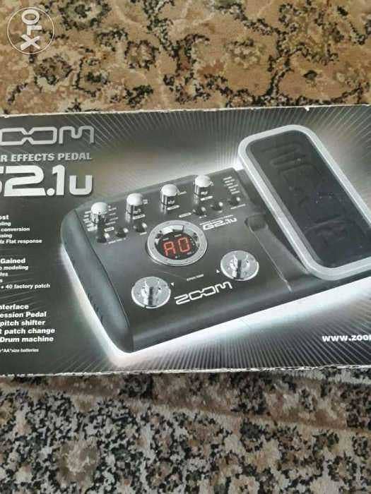 Zoom G 2.1 U Guitar Effect / Guitar Processor / Guitar Pedal 5