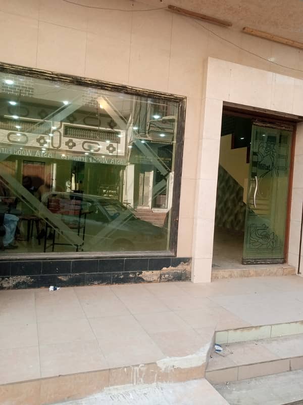 Shop is available for rent in manzoor Colony 2