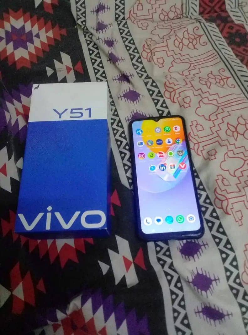 Complete Box Vivo Y51 4GB Ram Mobile for Sale 0