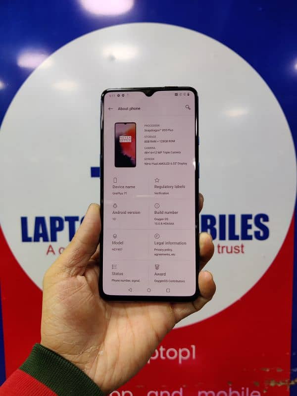 ONEPLUS 7T PTA APPROVED 10/10 2