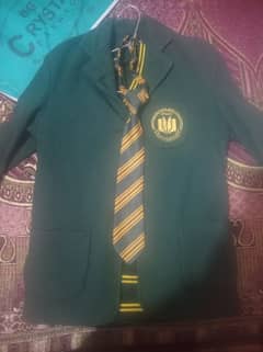 APS school green coat