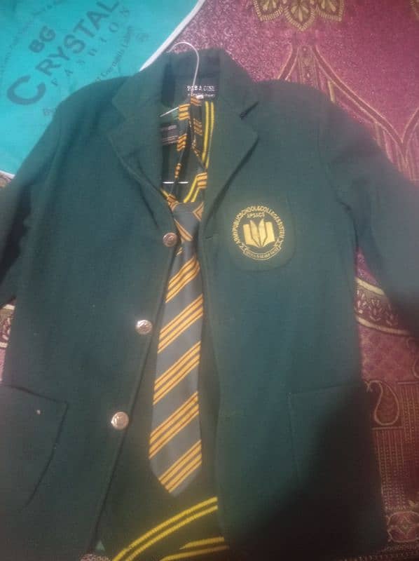 APS school green coat 2