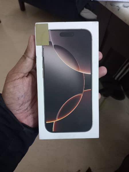 iphone 16 pro box pack available pta approved 0