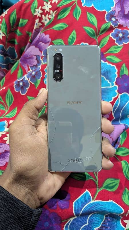 Sony Xperia 5 mark 2 Pink line on screen and back brake 4