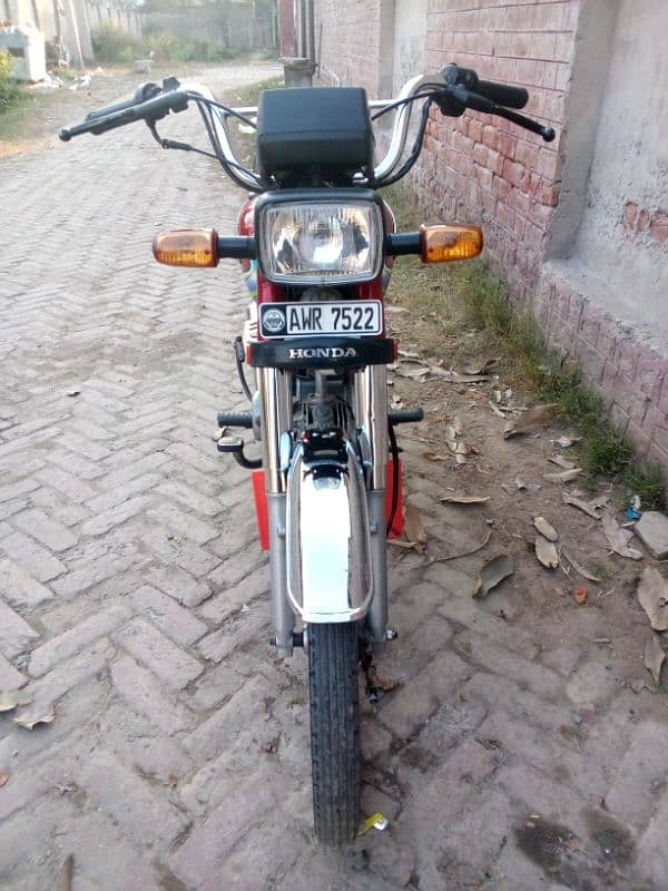 Honda CD 70 cc motorcycle 2024 model 15