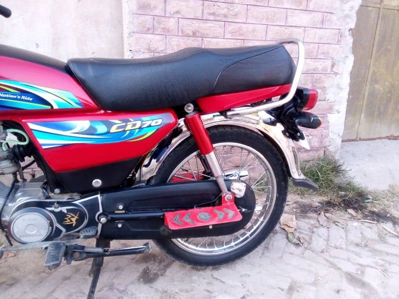 Honda CD 70 cc motorcycle 2024 model 18