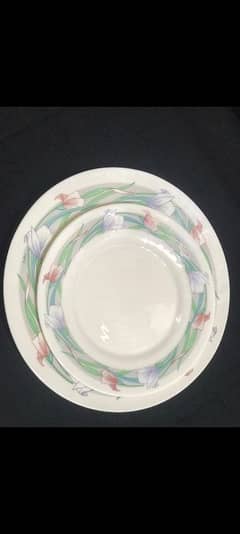 marble flower plates