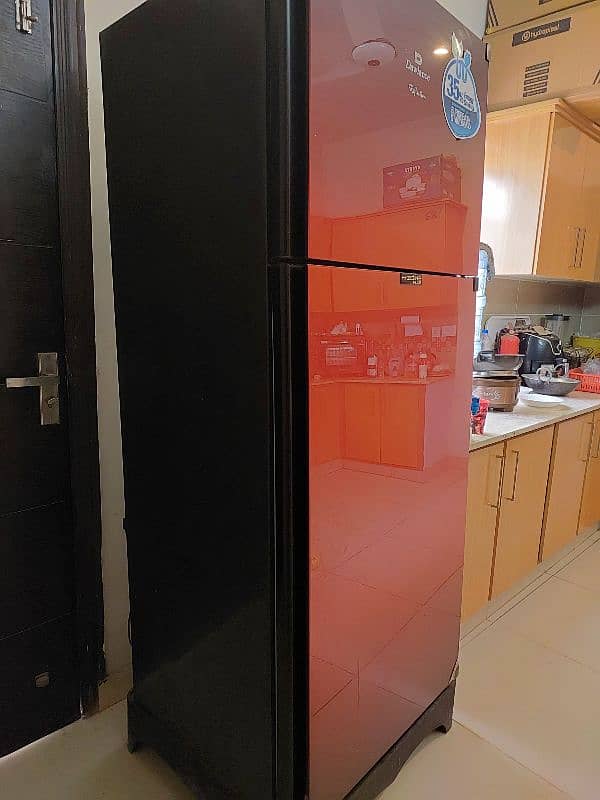 Dawlance full size glass door fridge 0