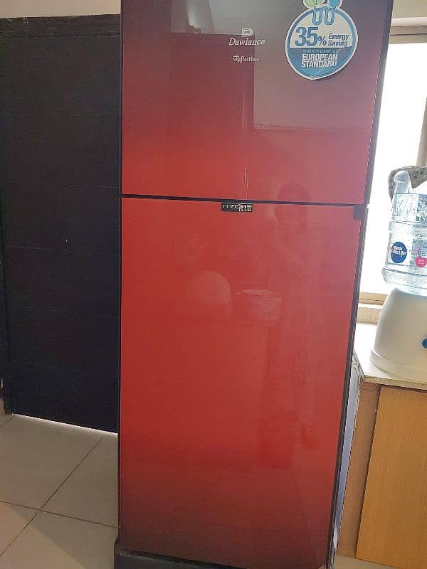 Dawlance full size glass door fridge 1