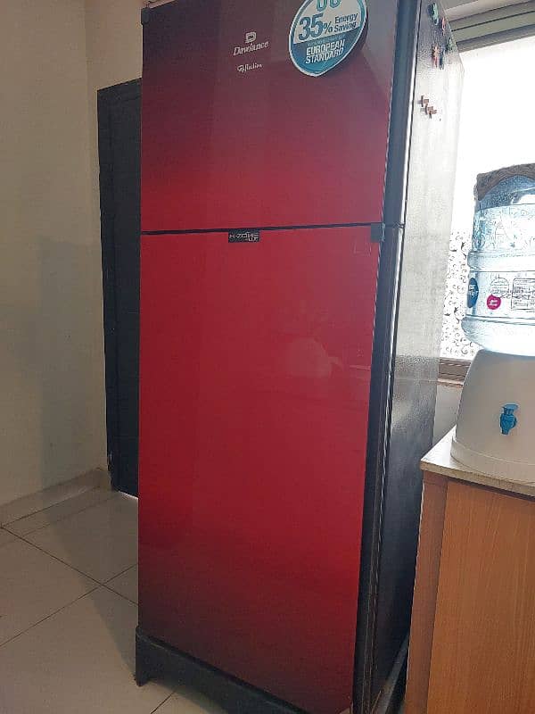 Dawlance full size glass door fridge 2