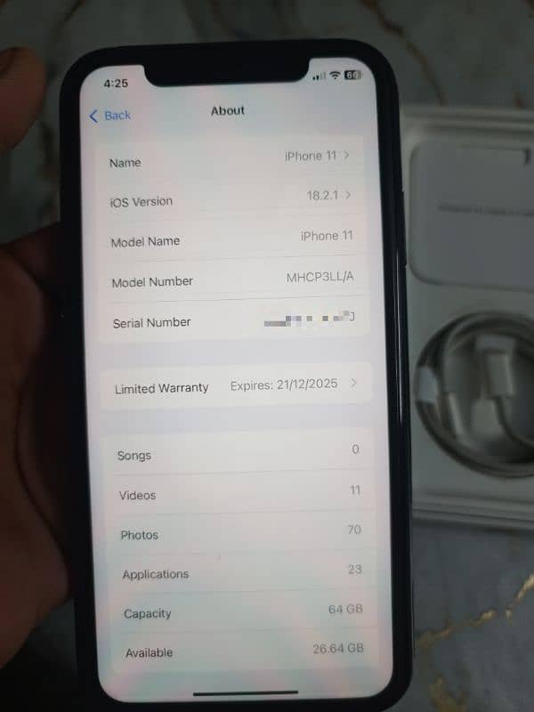 Iphone 11 Non pta factory unlock sim working only box open 8