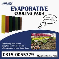 Evaporative Cooling Pads / Greenhouse Cooling /Climate Control pads